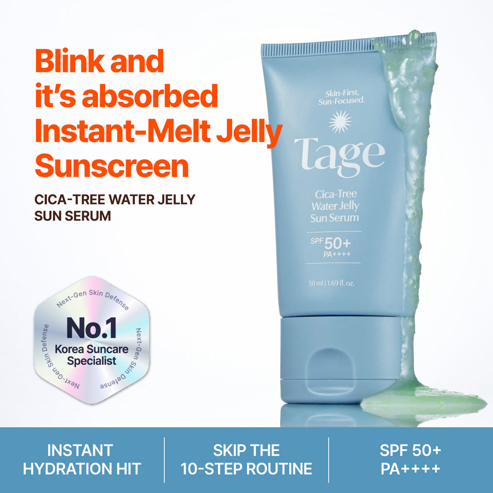 Protector solar Cica-Tree Water Jelly Sun Serum de Tage