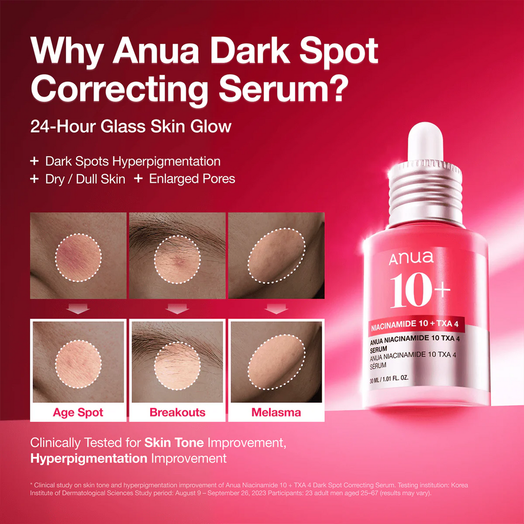 Niacinamide 10% + TXA 4% Serum de Anua