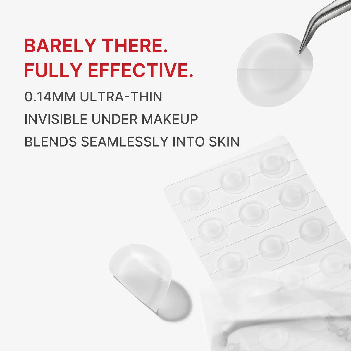 Parches ultrafinos S.O.S Invisible Patch Set de Medicube