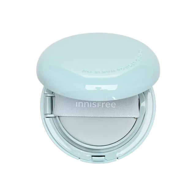 (Cushion matificante): No Sebum Powder Cushion SPF 29 PA++ de Innisfree