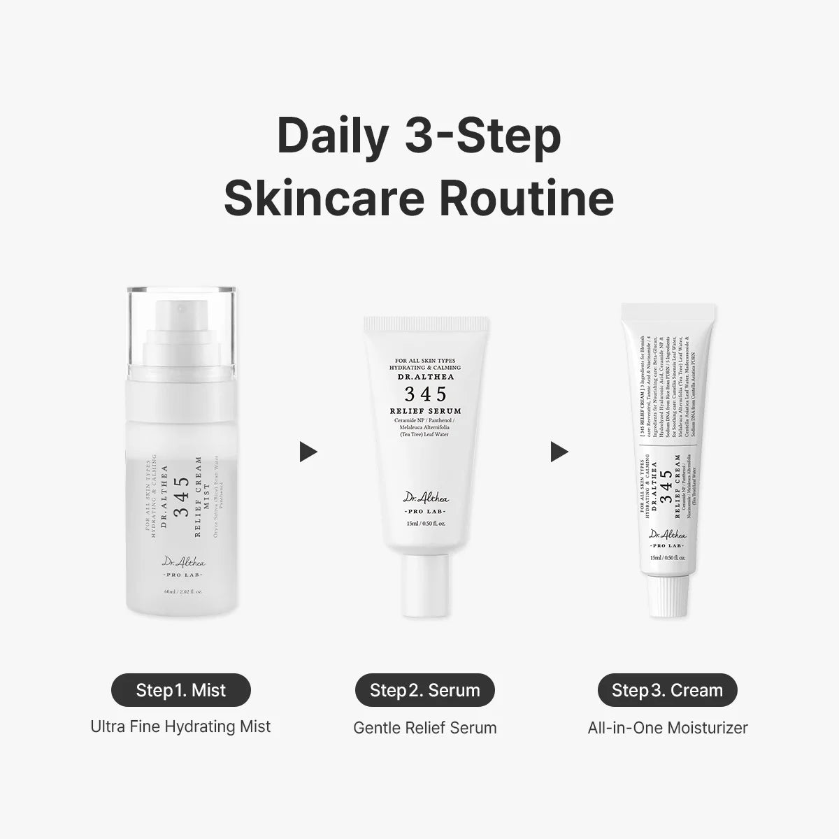 345 Relief Travel Kit de Dr. Althea