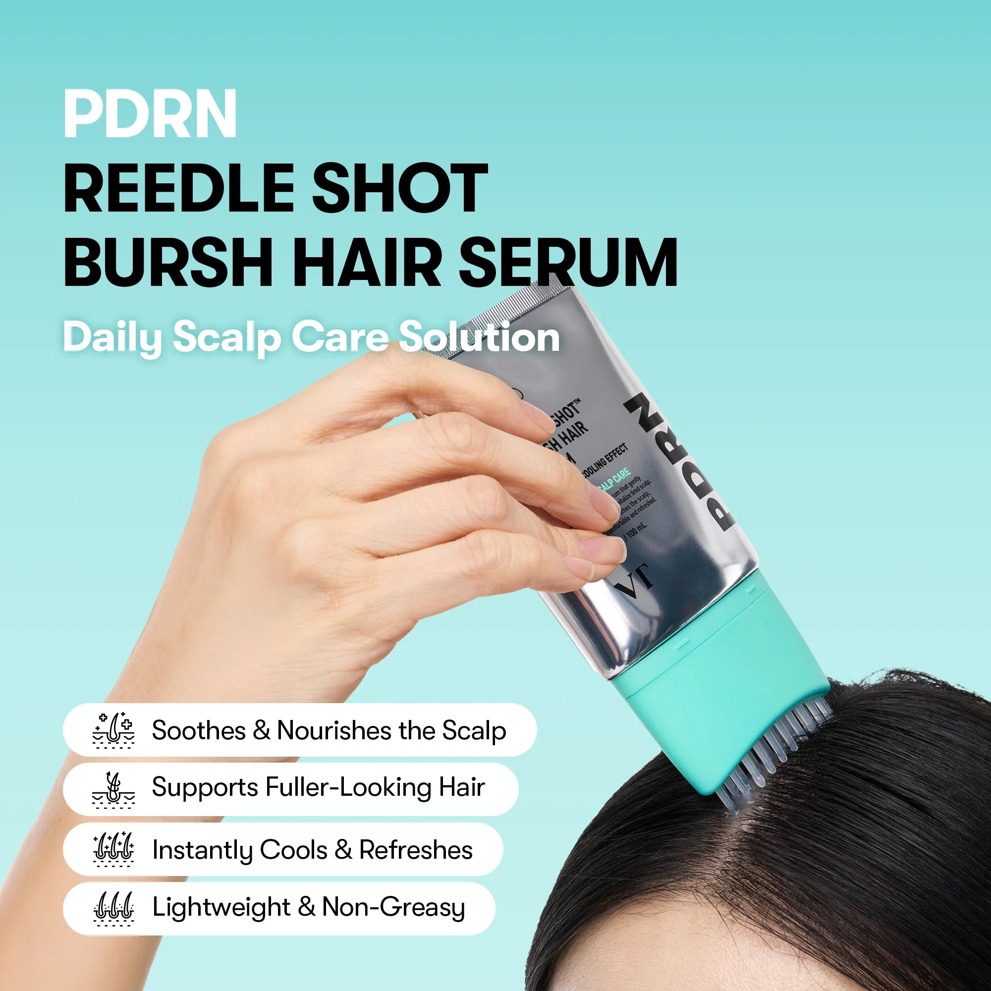 Serum capilar: PDRN Reedle Shot Brush Hair Serum de VT Cosmetics
