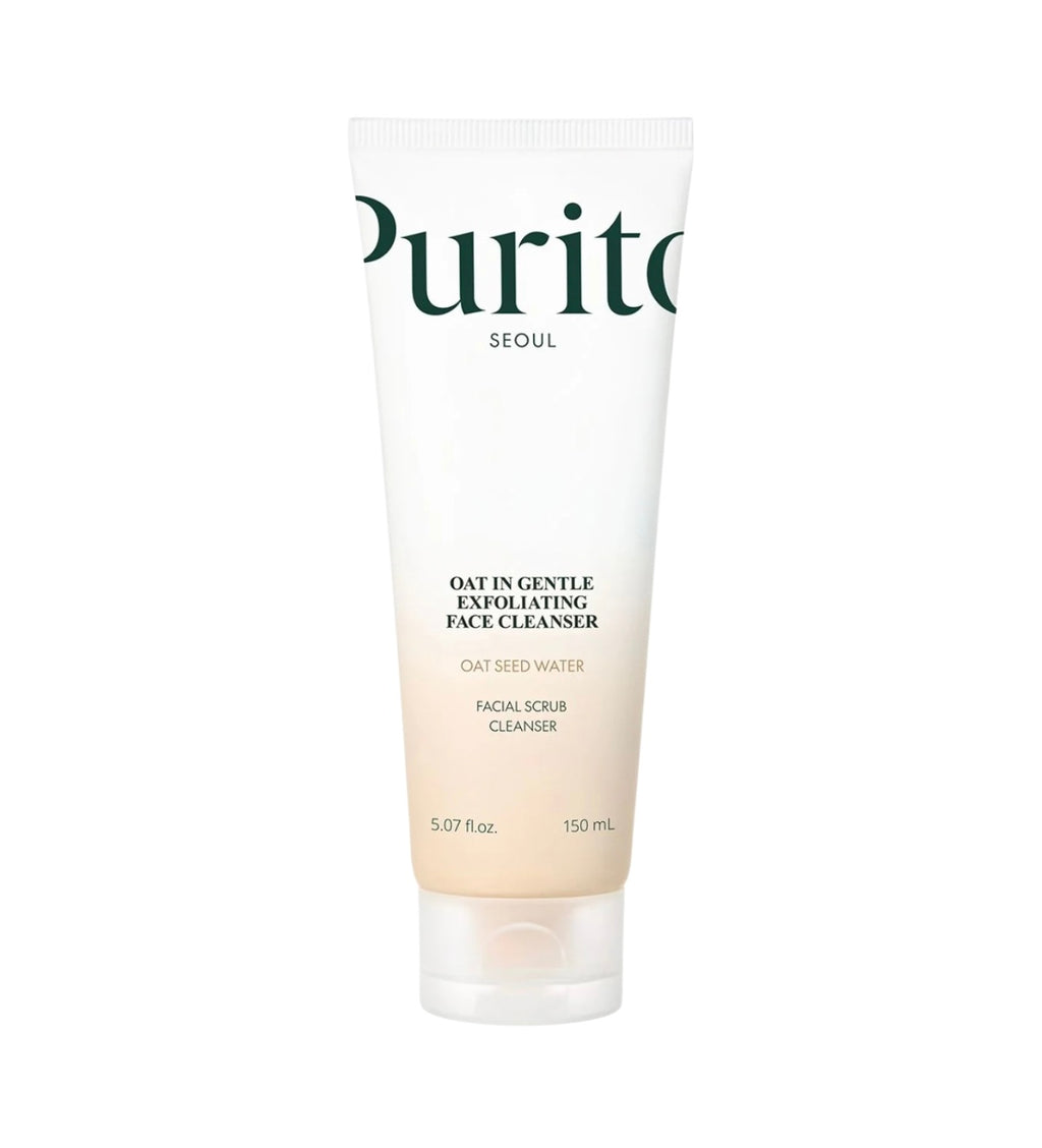 Limpiador facial Oat-in Gentle Exfoliating Face Cleanser de Purito