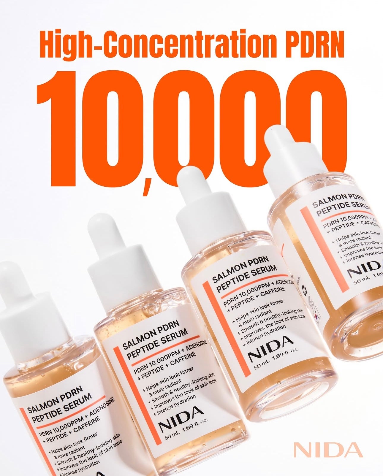 Salmon PDRN Peptide Serum de NIDA