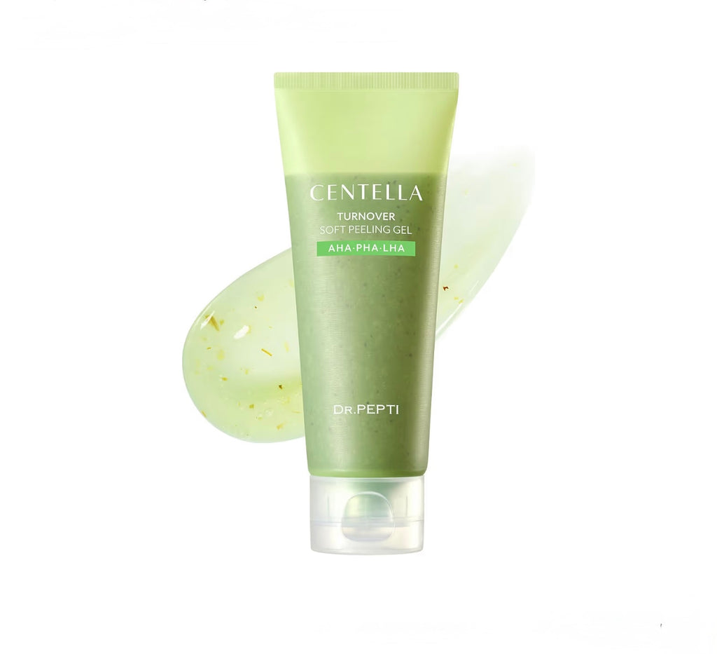 Gel exfoliante exprés: Centella Turnover Soft Peeling Gel AHA PHA LHA de Dr. Pepti