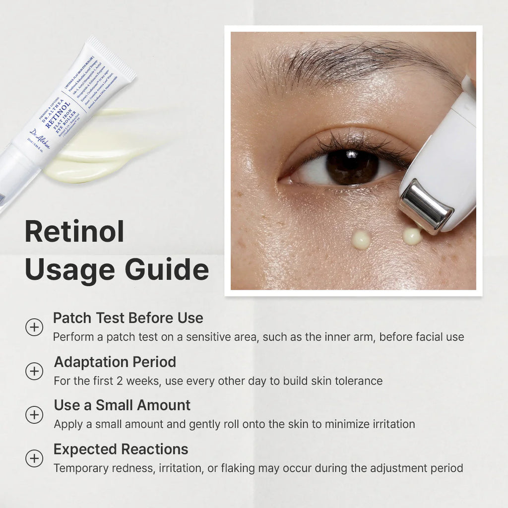 Retinol Flat Iron Eye Roller de Dr. Althea