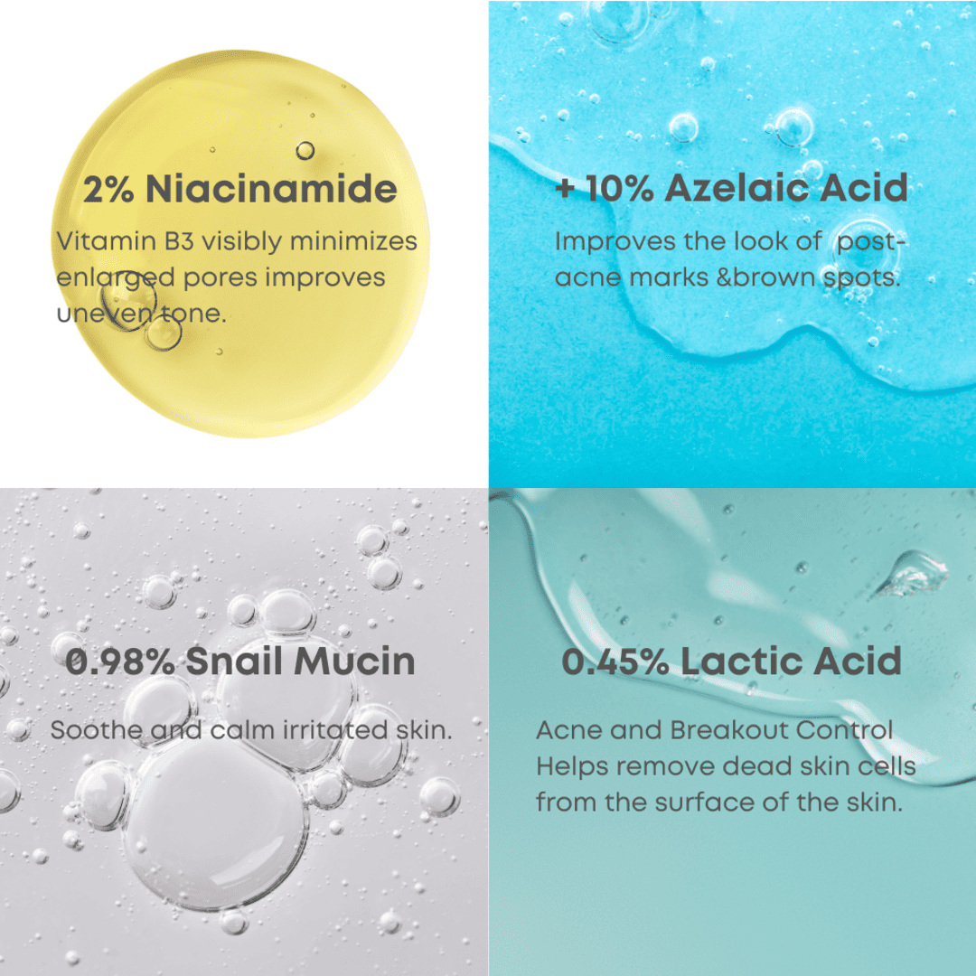 A-Control Super Combo Set: 2 serums grandes + 2 mini cremas de Nine Less