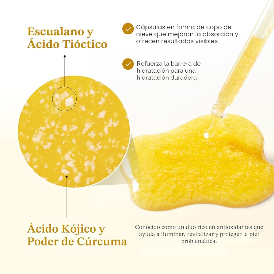 Kojic Acid Turmeric Niacinamide Capsule Serum de Medicube