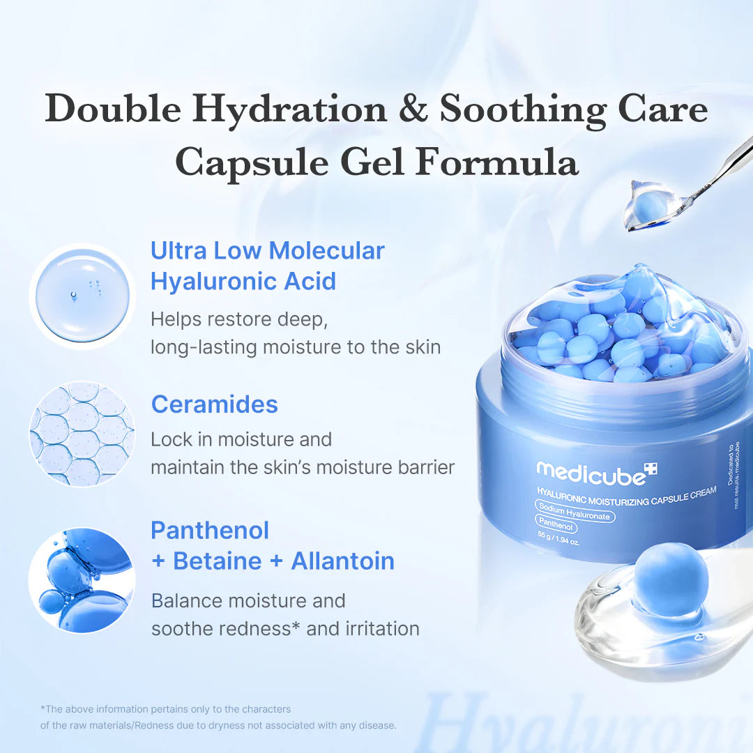 Hyaluronic Moisturizing Capsule Cream de Medicube