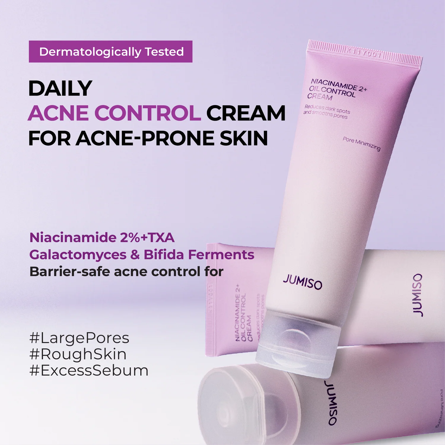 Gel hidratante Niacinamide 2 + Oil Control Cream