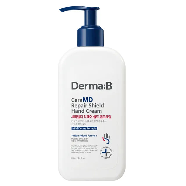 Crema reparadora de manos: CeraMD Repair Shield Hand Cream de Derma:B