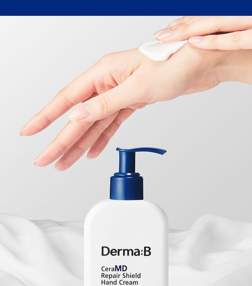 Crema reparadora de manos: CeraMD Repair Shield Hand Cream de Derma:B