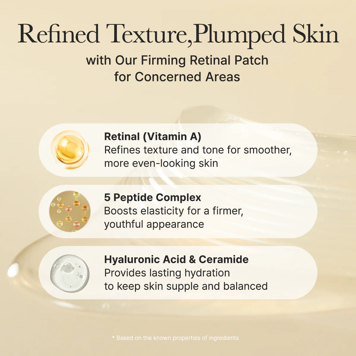 Retinal Boosting Eye Masks de Arencia