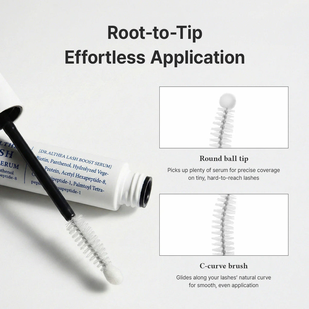 Serum para pestañas y cejas: Lash Boost Serum de Dr. Althea