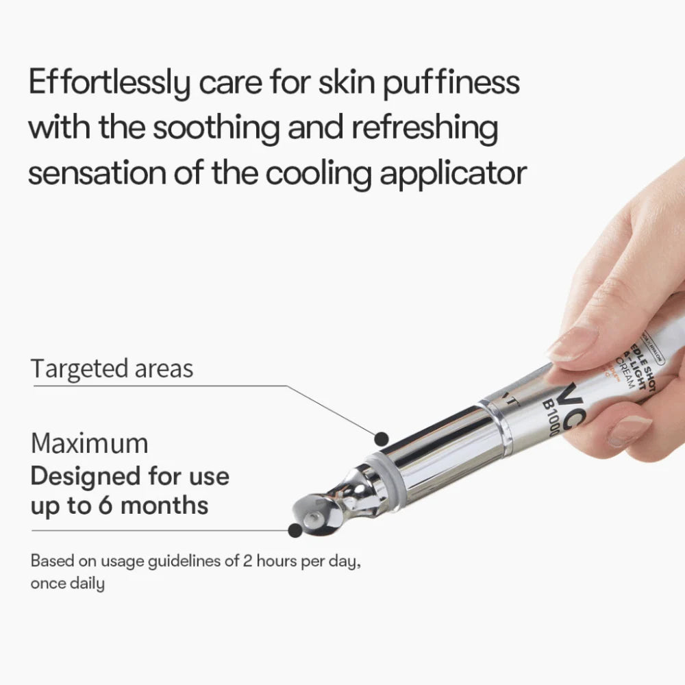Contorno vibratorio: Reedle Shot Vita-Light Eye Cream de VT
