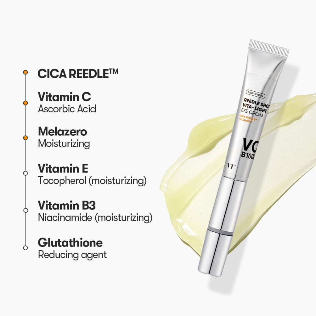 Contorno vibratorio: Reedle Shot Vita-Light Eye Cream de VT