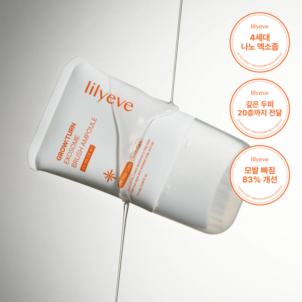 Ampolla capilar anticaída: Grow Turn Exosome Brush Ampoule de lilyeve
