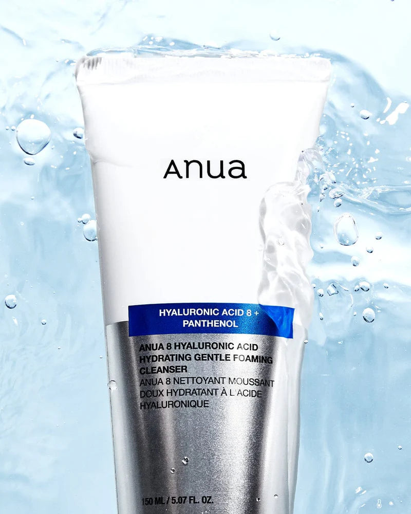 Limpiador facial 8 Hyaluronic Acid Hydrating Gentle Foaming Cleanser de Anua