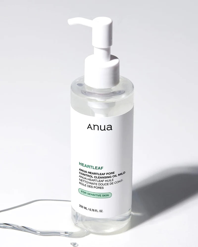Aceite limpiador Heartleaf Pore Control Cleansing Oil Mild de Anua