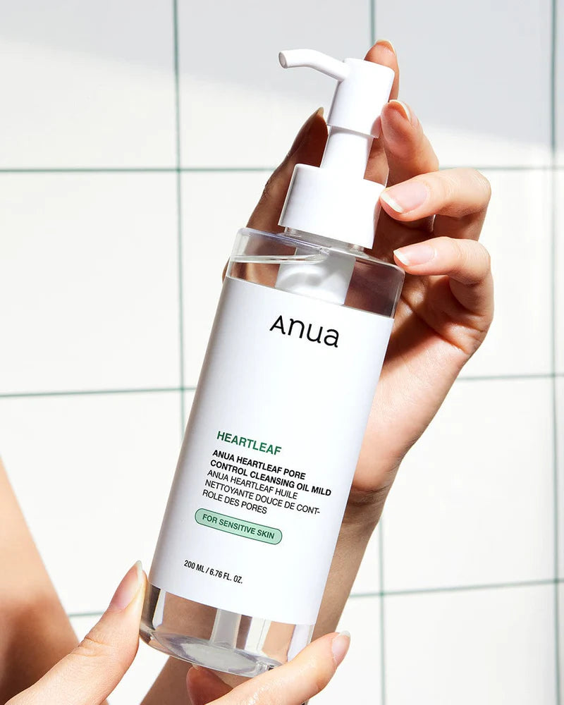 Aceite limpiador Heartleaf Pore Control Cleansing Oil Mild de Anua