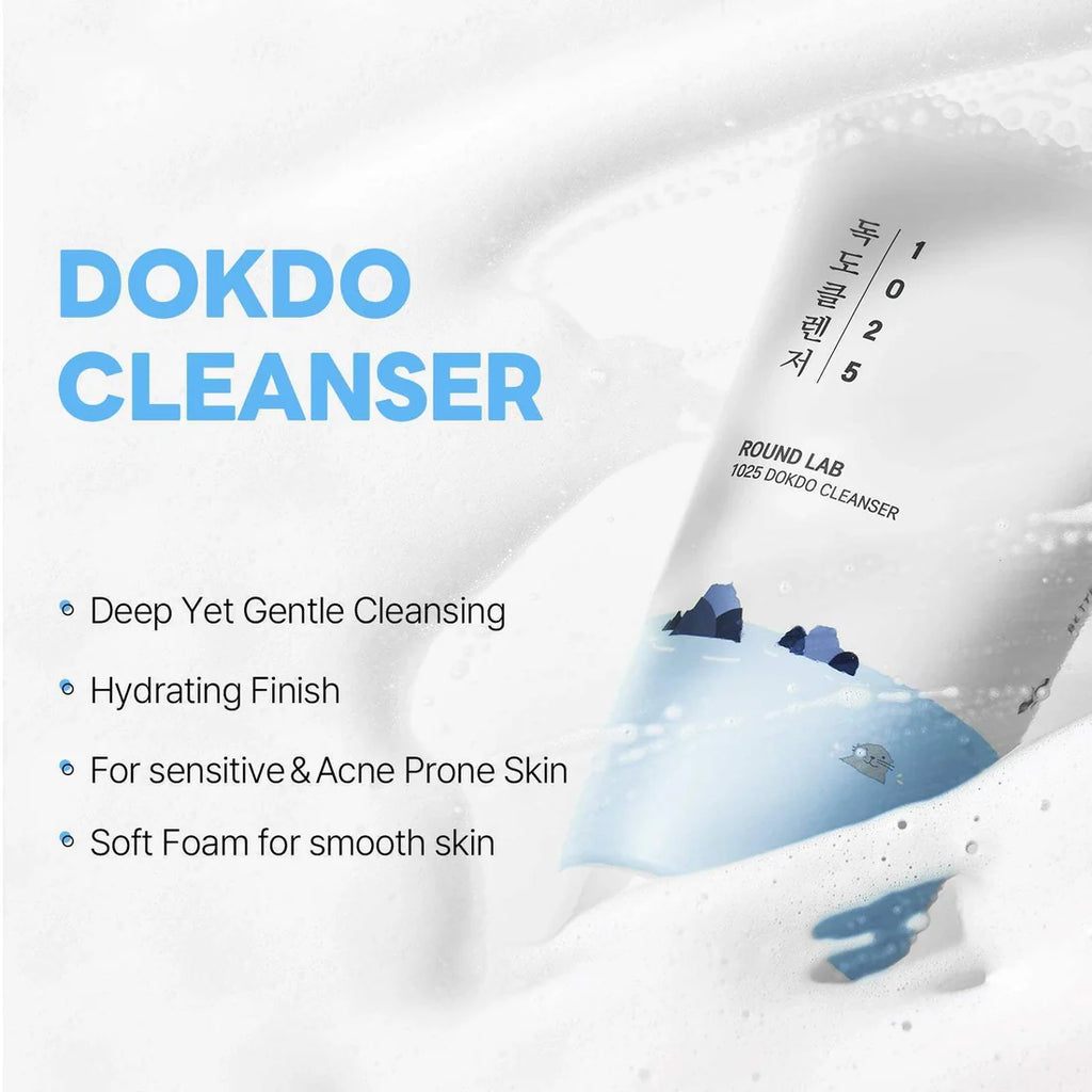 Limpiador facial 1025 Dokdo de Round Lab