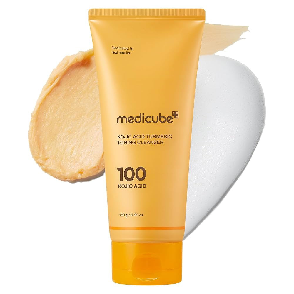 Limpiador facial Kojic Acid Turmeric Whip Cleanser de Medicube