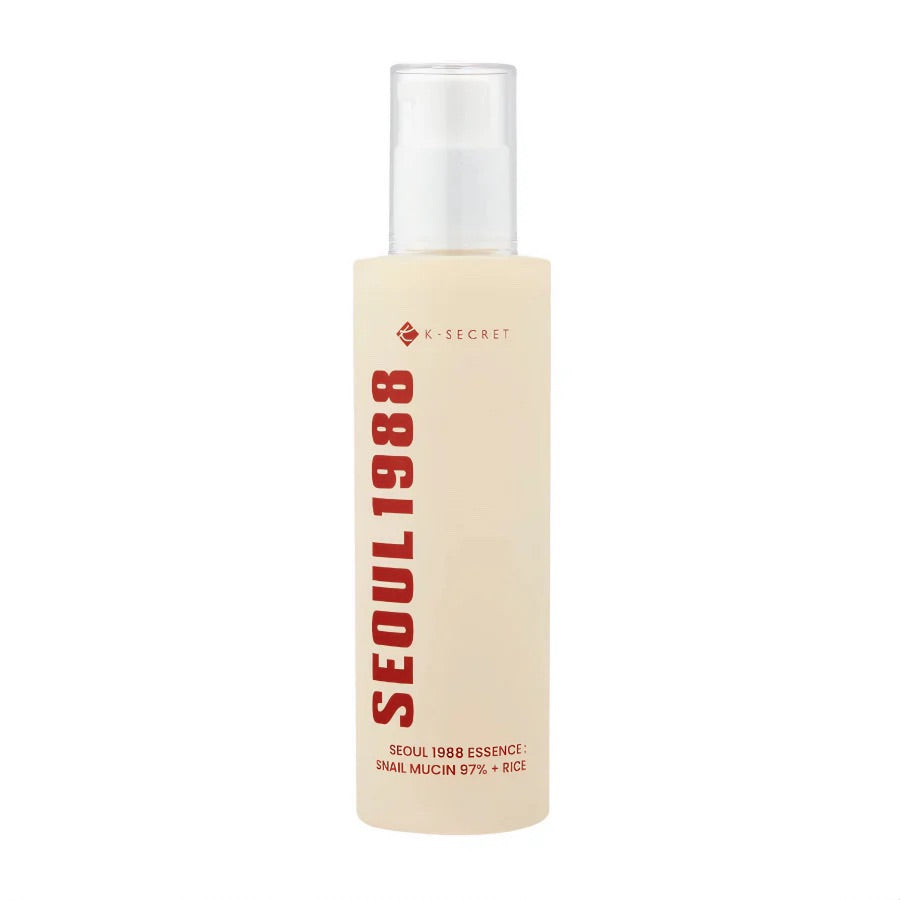 Essence: Snail Mucin 97% + Rice de Seoul 1988