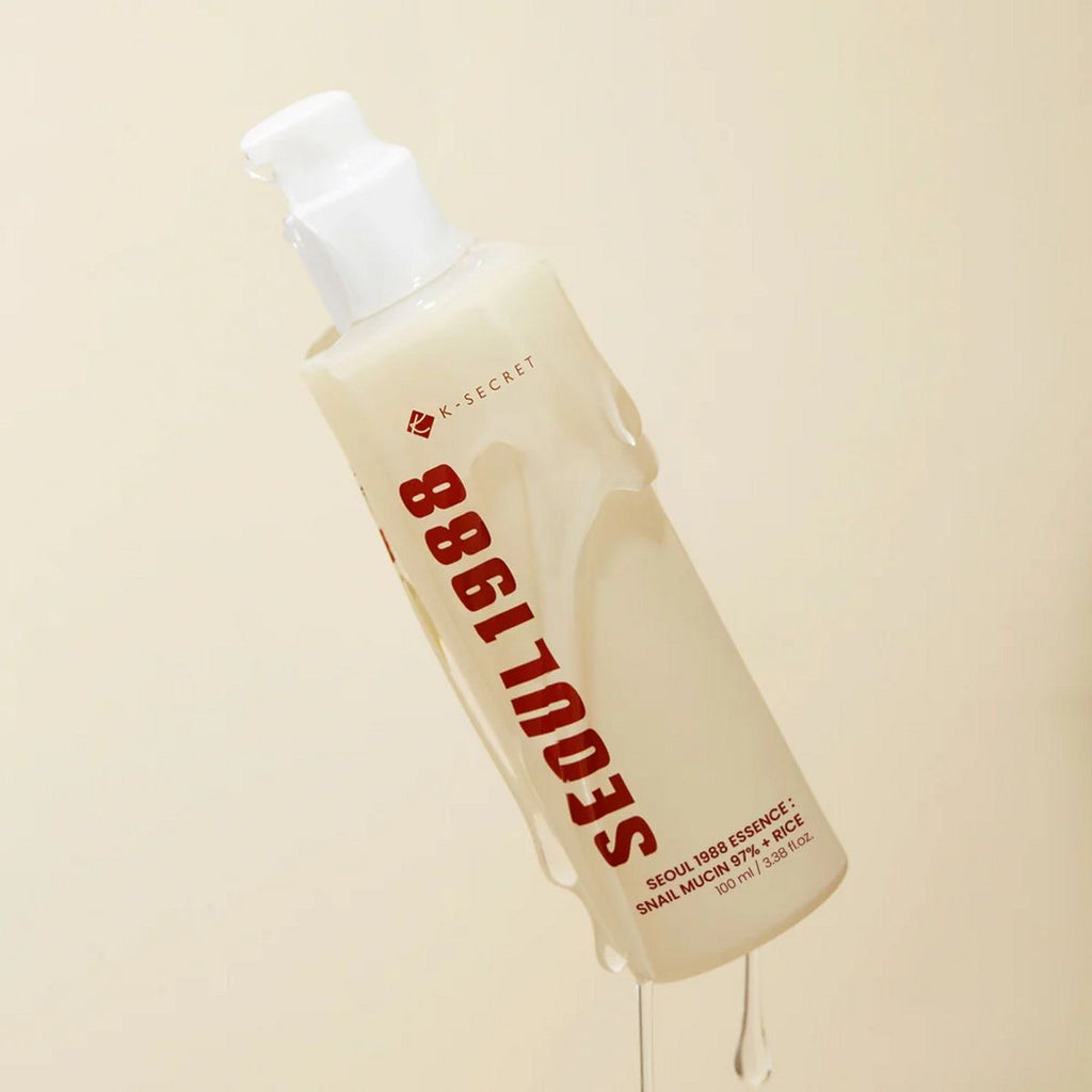 Essence: Snail Mucin 97% + Rice de Seoul 1988