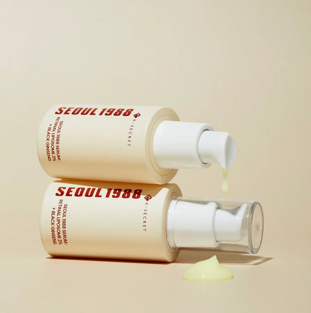 Seoul 1988: Retinal Liposome 2% + Black Ginseng de K-Secret