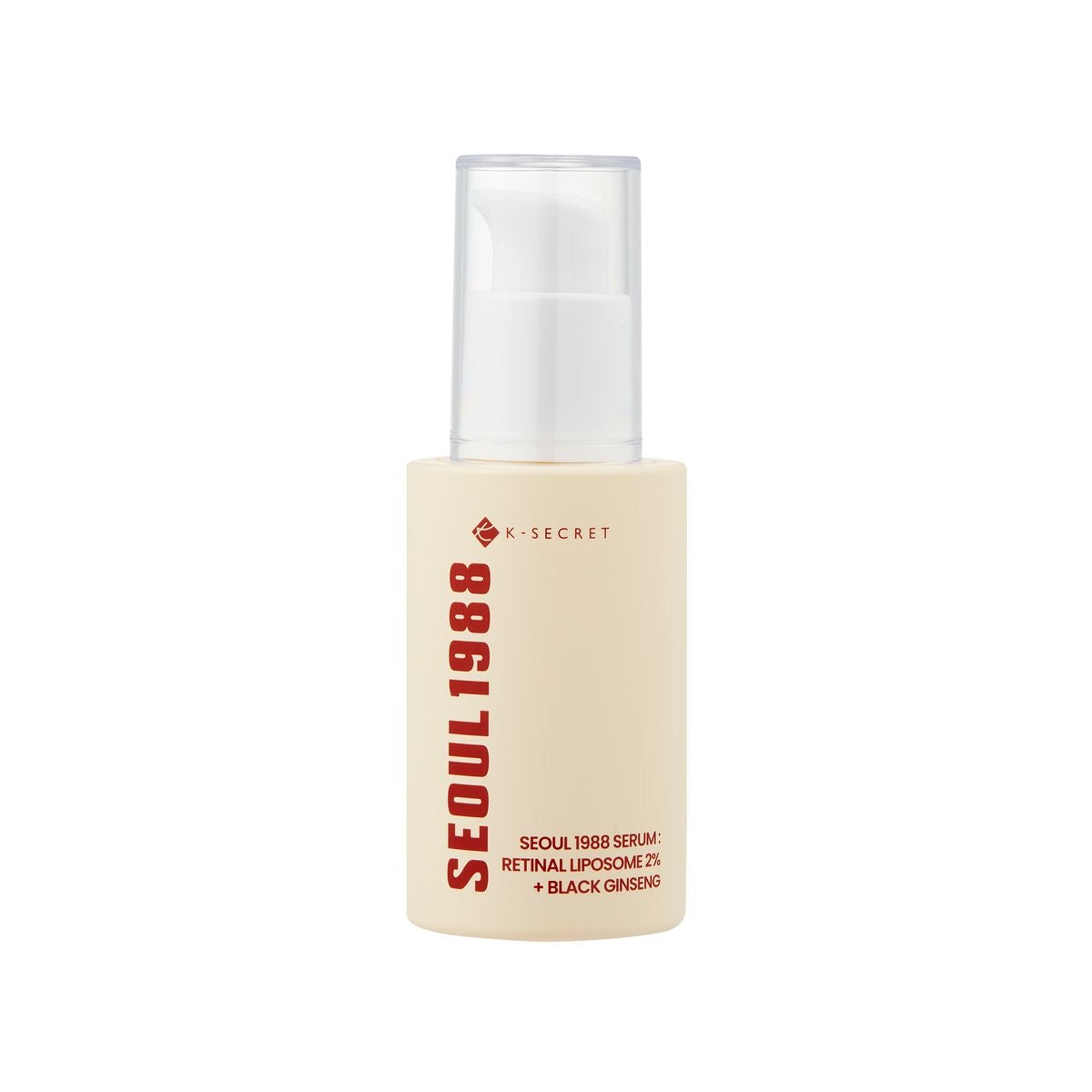 Seoul 1988: Retinal Liposome 2% + Black Ginseng de K-Secret