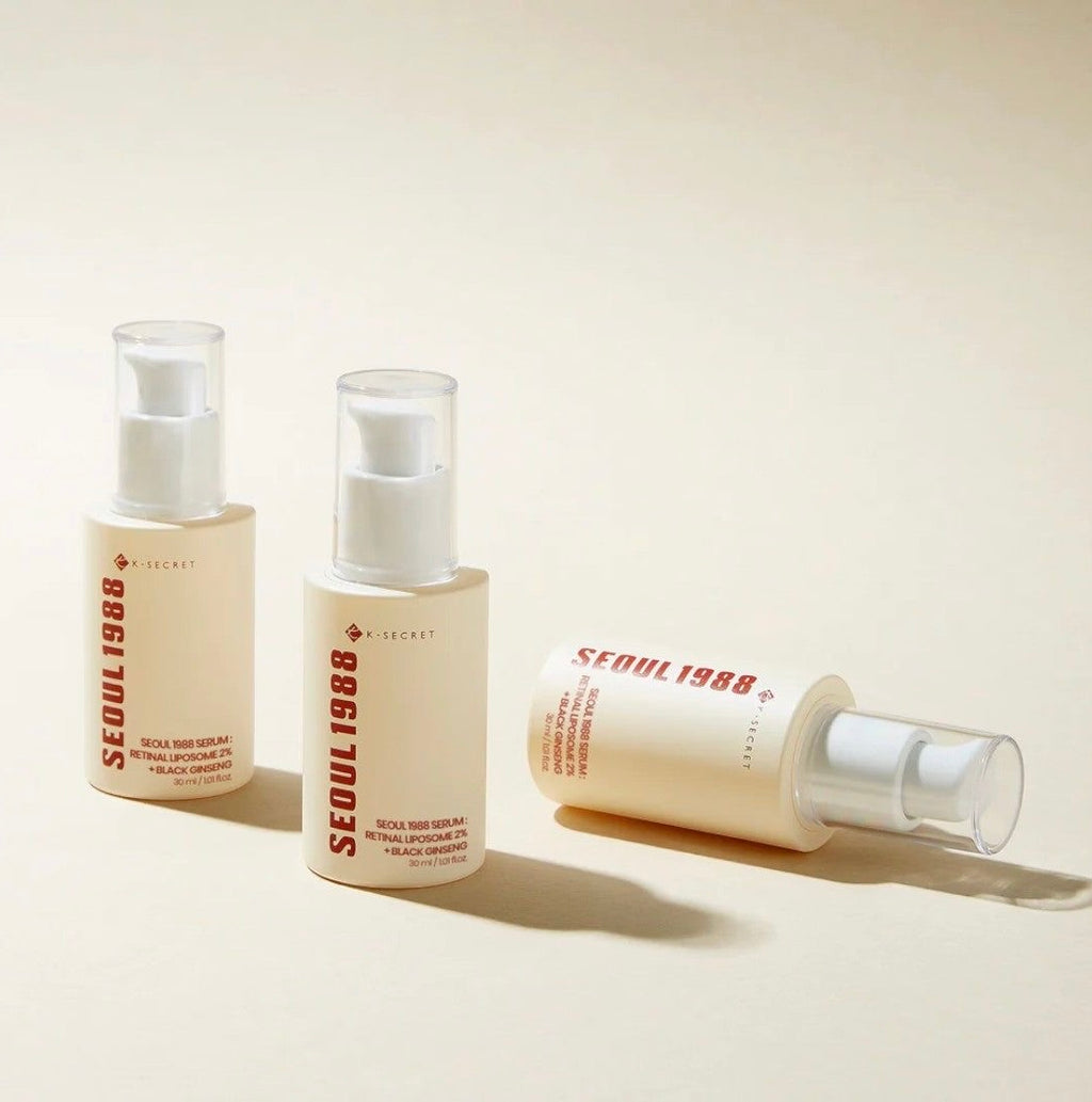 Seoul 1988: Retinal Liposome 2% + Black Ginseng de K-Secret