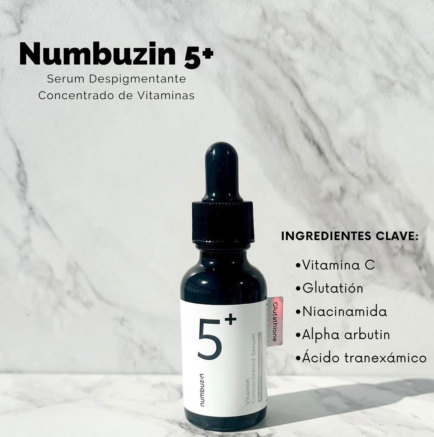 Serum despigmentante: Vitamin Concentrated Serum de Numbuzin