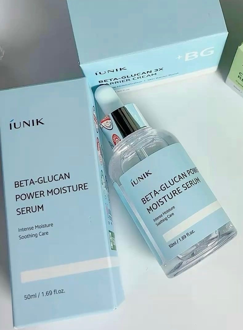 Beta glucan Power Moisture Serum de Iunik