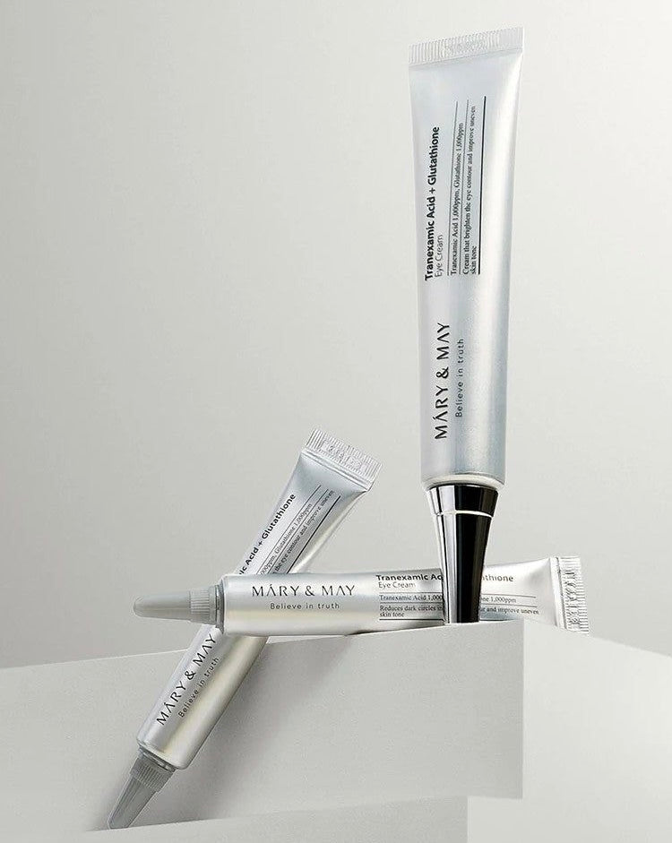 Set especial: Tranexamic Acid + Glutathione Eye Cream de Mary&May