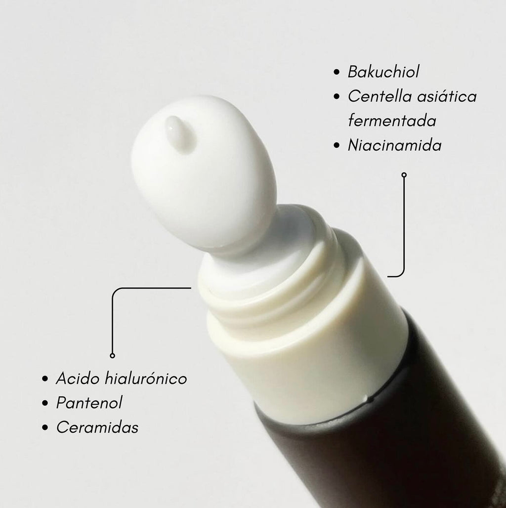 Crema para contorno de ojos Madagascar Centella Probio-Cica Bakuchiol de Skin1004