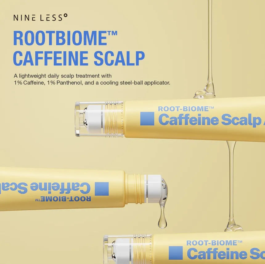 Root-biome Caffeine Scalp Ampoule de NINE LESS