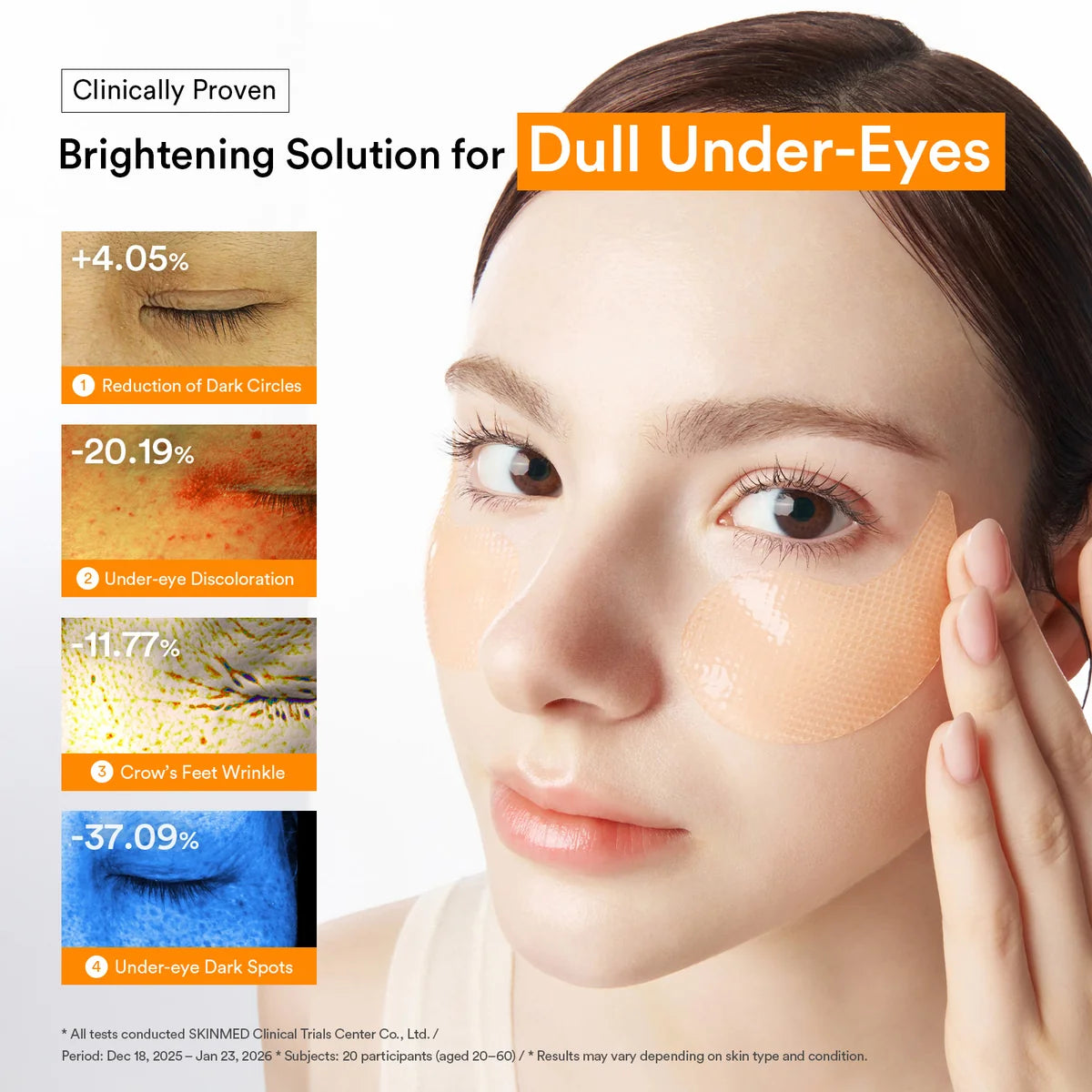 Glutathione Kojic Acid Eye Patch Vita Jelly de Abib