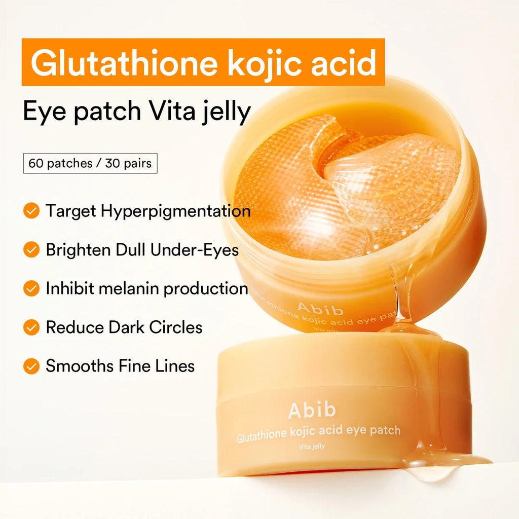 Glutathione Kojic Acid Eye Patch Vita Jelly de Abib