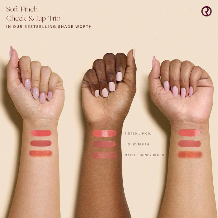 Rare Beauty Cheek and Lip Trio
