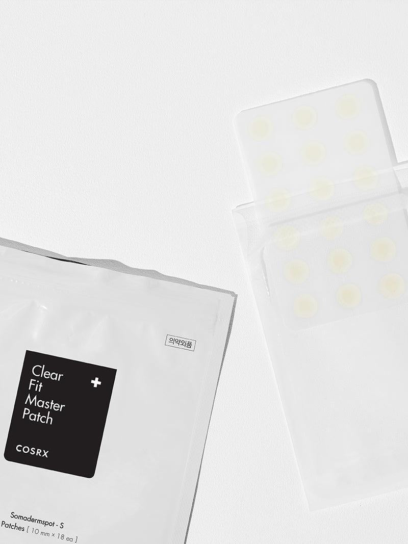 Parches hidrocoloides invisibles para granos Clear Fit Master Patch de COSRX