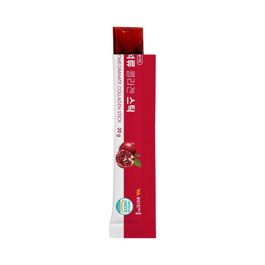 Suplemento de colágeno y granada: Vitamin village - Pomegranate Ultra Low Molecular Collagen Stick de Vitamin Village