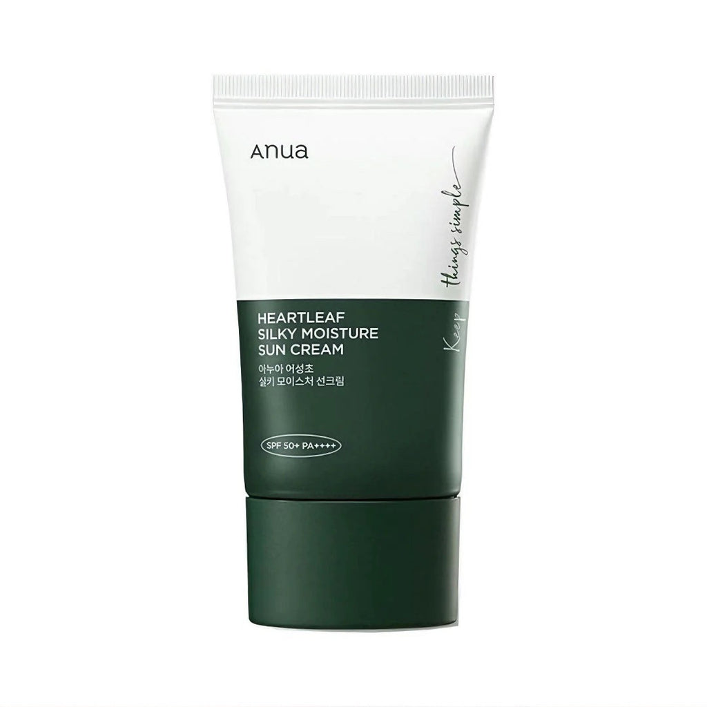 Protector solar Heartleaf Silky Moisture Sun Cream de Anua