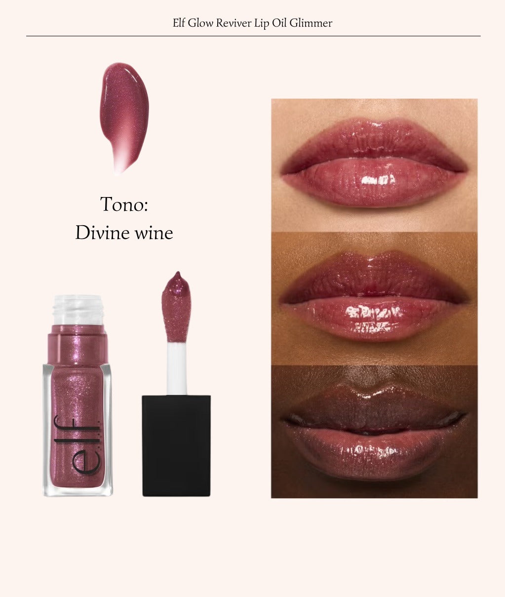 Glow Reviver Lip Oil Glimmer de Elf