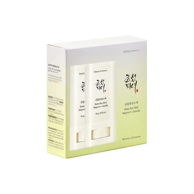 Protector solar en barra Matte Sun Stick Mugwort + Camelia de Beauty of Joseon