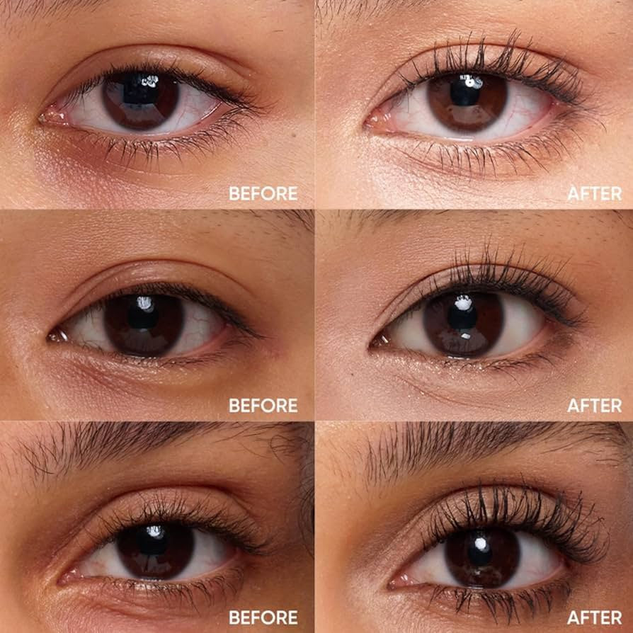Máscara de pestañas (tono marrón): 3D Curling Eyelash Iron Mascara de Judydoll