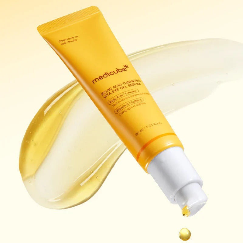 Contorno de ojos Kojic Acid Turmeric Vita Eye Gel Serum de Medicube