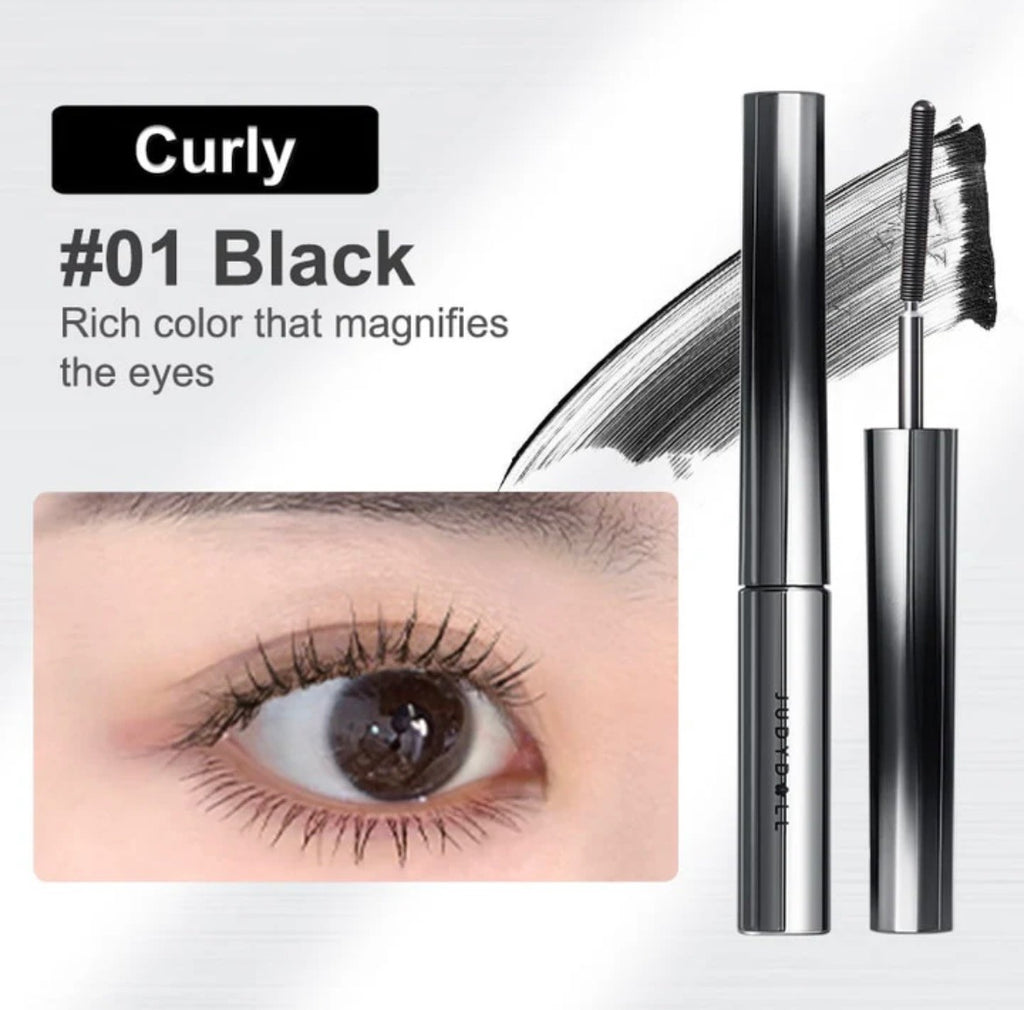 Máscara de pestañas (tono negro): 3D Curling Eyelash Iron Mascara de Judydoll