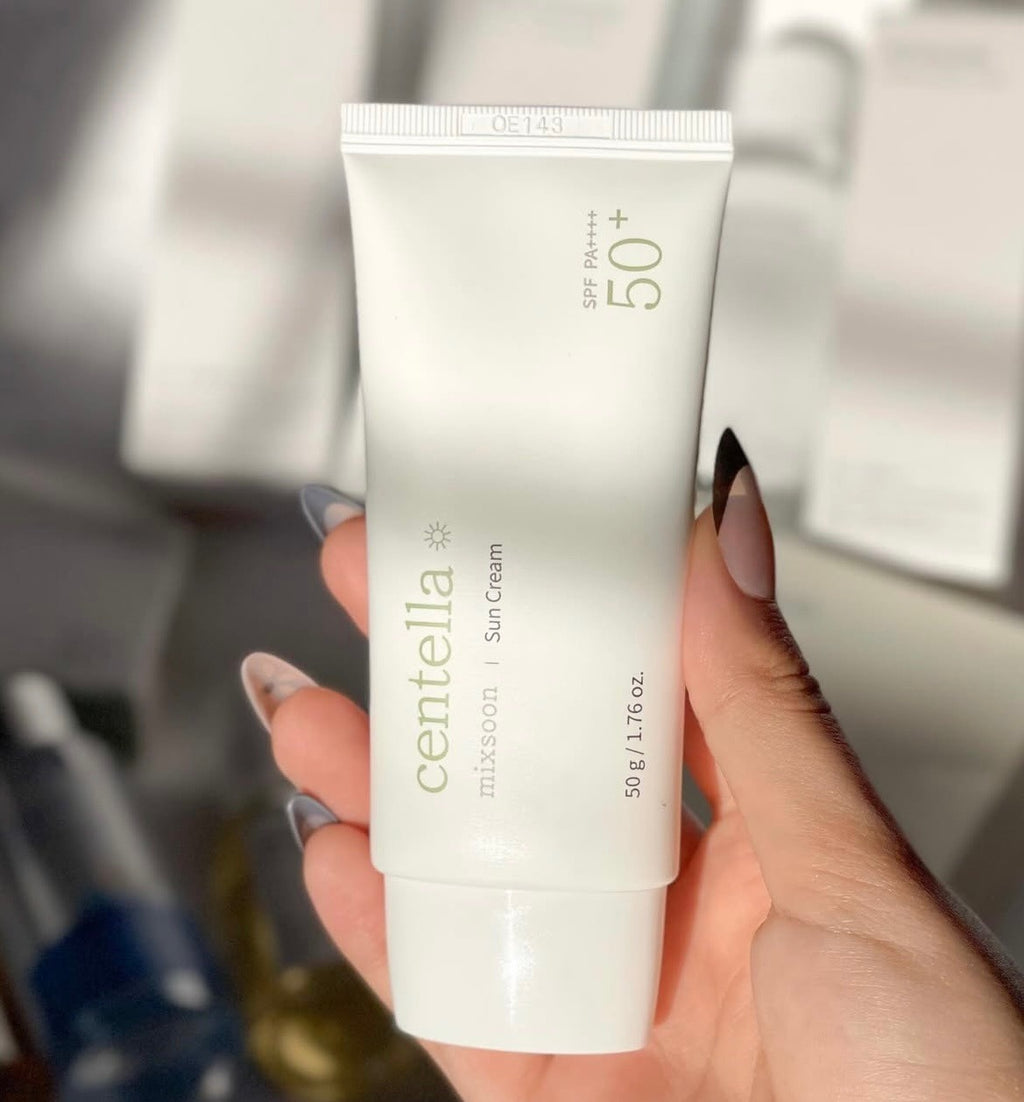 Protector solar Centella Sun Cream SPF50+PA++++ de Mixsoon