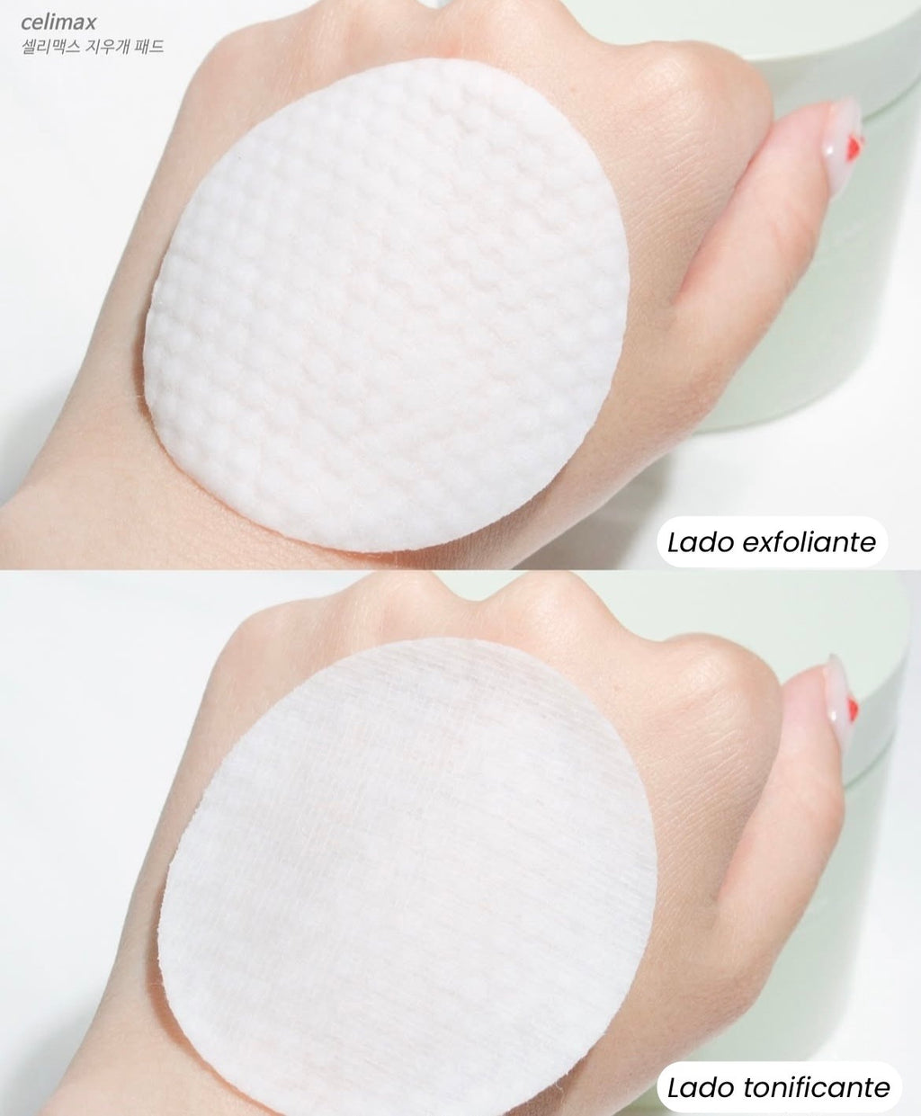 Pads exfoliantes Ji Woo Gae Heartleaf BHA Peeling Pad de Celimax