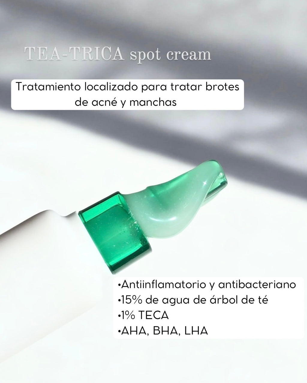 Tratamiento antiacné Tea-Trica Spot Cream de Skin1004